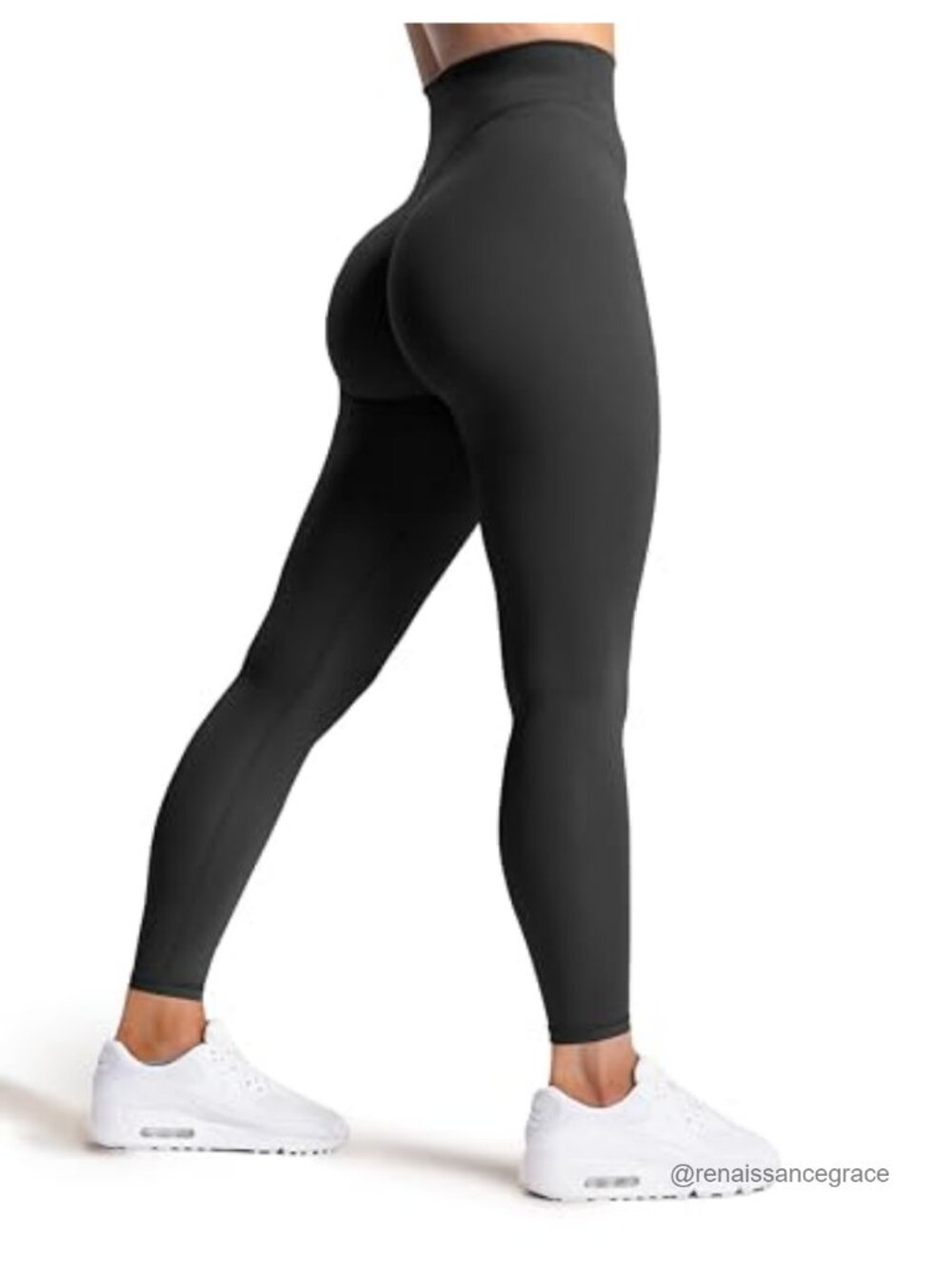 No Front Seam High Waisted Yoga Leggings for Women 4-Way Stretch